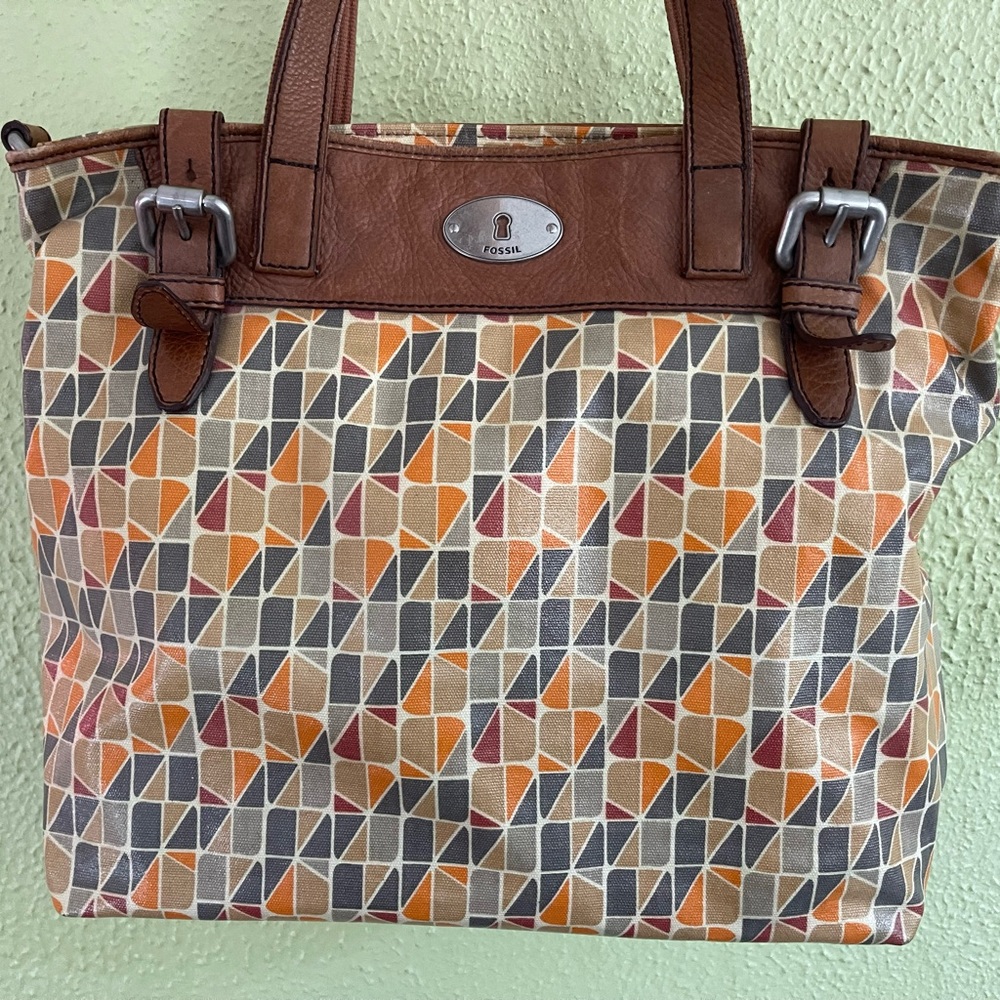 Key-Per Fossil Purse Messenger Bag